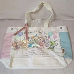 ディズニーリゾート 40周年 フロムオールオブアス ダッフィー トートバッグ