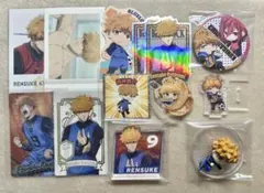 ブルーロック 國神錬介 カード 缶バッジ ステッカー等 15点まとめ売り