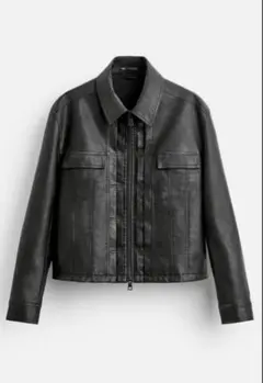 ZARA origins スエードジャケット ヤギ皮 シープレザー - メルカリ