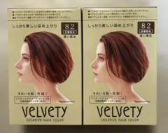 ナリス　ベルベッティ　白髪染め　ヘアカラー　82 濃い明るい栗色×2のサムネイル