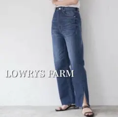 美品　【脚長効果】ローリーズファーム　デニムパンツ　M