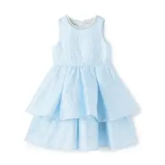 kate spade new york kidsパール付きジャガードフリルドレスのサムネイル