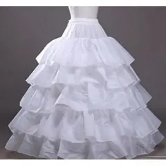 ウェディング用に！花嫁の必需品！ワイヤーパニエ5段パニエ