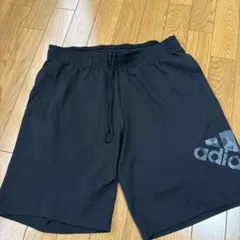 adidas 2XL 黒 ショートパンツ