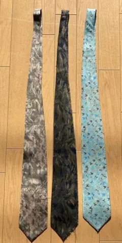 COMME CA DU MODE i.s. KENZOネクタイまとめ売3本セット