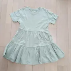 GAP KIDS 半袖ワンピース M（130cm） ミントグリーン