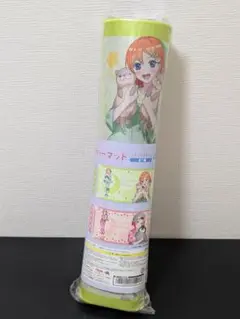 五等分の花嫁　中野　四葉　大判ラバーマット　リラックスタイム　ゲーセン　プライズ
