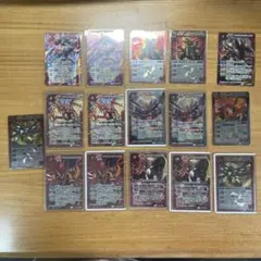 バトスピ 烈火デッキ 40枚スリーブ付き | Mercari