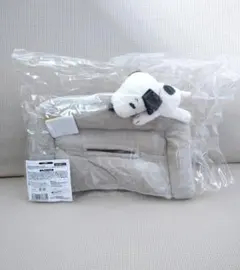 スヌーピー ティッシュカバー マスコット付き グレー 新品 未開封