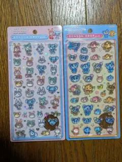 ナルミヤキャラクターズ ボンボンドロップシール 2種セット