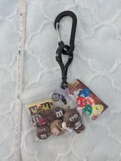 M&M's キーホルダー バッグチャーム カラビナ付き ジャラジャラチャーム