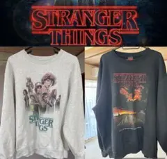 StrangerThings ストレンジャーシングス スウェット トレーナー　L