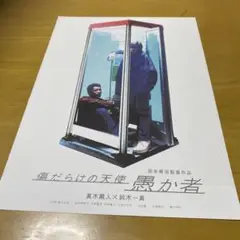 傷だらけの天使　愚か者　映画チラシ