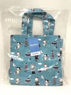 【familiar】マリントートバッグ 水色