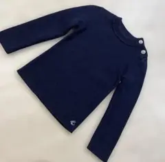 プチバトー❤︎ネイビー ❤︎ボートネックセーター