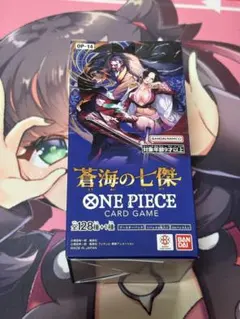 ワンピースカードゲーム　蒼海の七傑　Box テープ付き