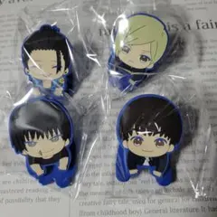 夏油傑　七海建人　伏黒甚爾　灰原雄　ラバークリップ