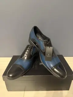 【新品未使用】LANVIN COLLECTIONビジネスシューズ 25cmのサムネイル