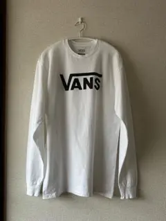 VANS ロングスリーブTシャツ 白ホワイト　Mサイズ