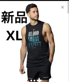 新品　アンダーアーマー　UA プロジェクトロック　ブラッド　タンクトップ　XL