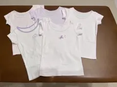 ベビーシャツ 5枚セット サイズ80 UNIQLO コットンフライスインナー