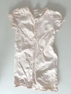 プティマイン　フリル袖 ツーウェイ・ドレスオール　50-70