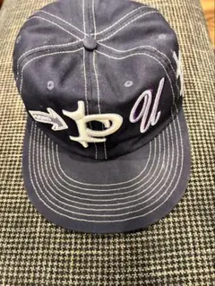 ネイビー 刺繍ロゴ キャップ　punkandyo ネイビー 刺繍ロゴ キャップ punkandyo