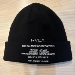 RVCA ブラック ニット帽のサムネイル