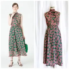 完売品 LOULOU WILLOUGHBY ジョーゼットフラワーワンピース 2