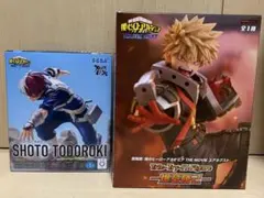 僕のヒーローアカデミア　轟焦凍　爆豪勝己　フィギュア　2点セット