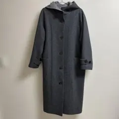 2025AW✨セオリーリュクス ロングコート ノーカラー グレー 38 - メルカリ