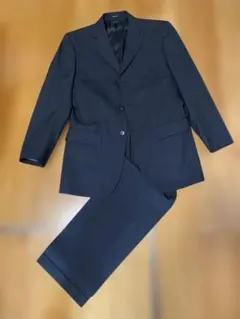 美品 COMME CA ISM コムサイズム アップダークブルー チェック柄