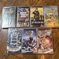 PSPソフトまとめ売り