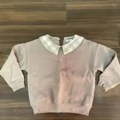 セール中　ペアマノン　セーラー　襟付きトレーナー 110、120