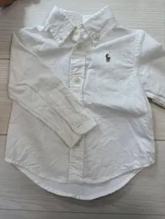 Ralph Lauren ホワイト 長袖シャツ