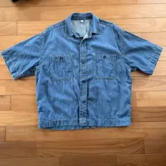 GUデニムシャツ Mサイズ