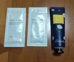 ハンドクリーム& PAUL & JOE クレンジングクリーム・ジェル サンプル