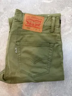 Levi's 505 白タグ カーキパンツ 28x32のサムネイル