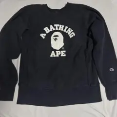 希少‼️90s 初期 VERY APE エイプ U.K デカロゴ スウェットM - メルカリ