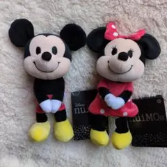 nuiMOsぬいもーず　ミッキー＆ミニーマスコット2個セット ディズニーストア