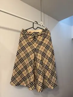 【BURBERRY BLUE LABEL】　バーバリースカート　38のサムネイル