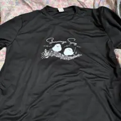 新品　シマエナガ 半袖 Tシャツ ブラック　XXXXLサイズ