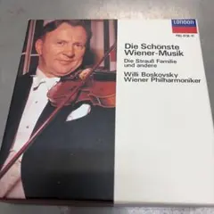 Die Schönste Wiener-Musik Willi Boskovsk
