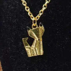 ete】K10 ネックレス ゴールド ネコ シンプル 10金 - メルカリ