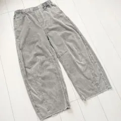 スタディオクリップ ヴィンテージコールパンツ カーブ パンツ コクーン