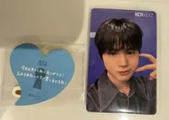 KO1KEYZ 柳谷伊冴 CD予約特典トレカ＆カプセルトイ ステッカー