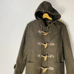 VAN JACKET ウールダッフルコート ブラウン フード付きL