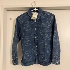 H&M♡恐竜プリント デニムジャケット