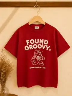 新品 今季 JEANS-b Tシャツ 130 レッドのサムネイル