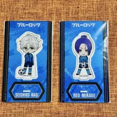 ブルーロック 凪誠士郎 御影玲王 くじ引き堂 アクリルスタンド 劇場版ブルーロック -EPISODE 凪- 箔押しアクリルスタンド 御影玲王